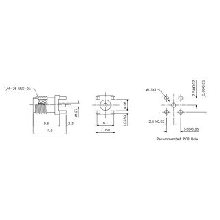 HS-SMAF To PCB Connector (12.4G)_L11.9_Web2